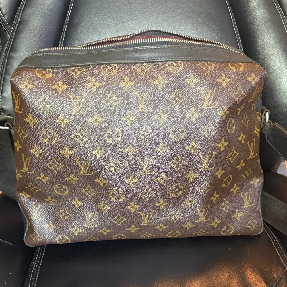Louis Vuitton Brown Monogram Macassar Torres messenger bag - Picture 3 of 9